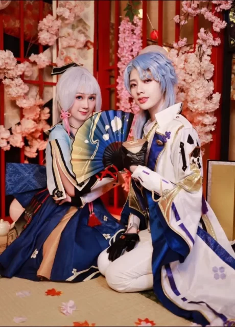 图片[3]-原神神里绫华COS：完美演绎神里大小姐的优雅与性感-cos图咖