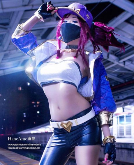 雨波_HaneAme阿狸COS：cos圣女魅力无限引燃热潮-cos图咖